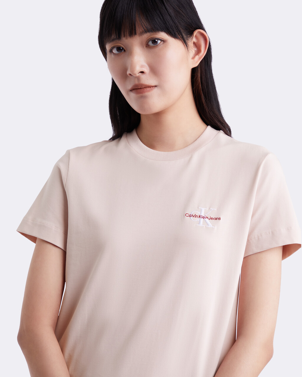 Monogram T 恤, SEPIA ROSE, hi-res