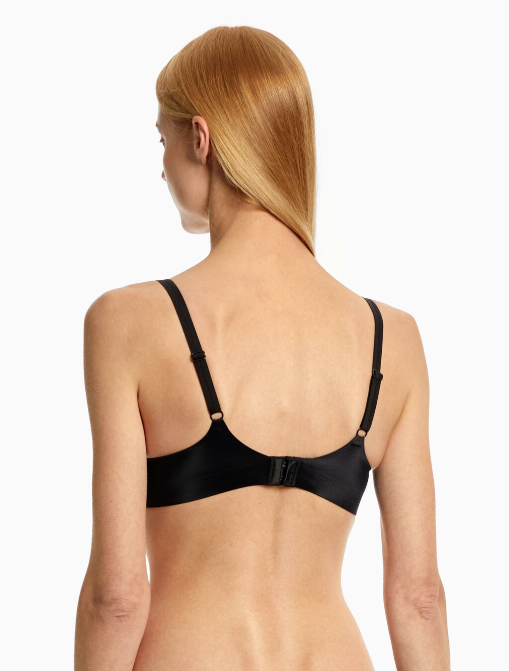 Liquid Touch Push Up Plunge Bra, Black, hi-res