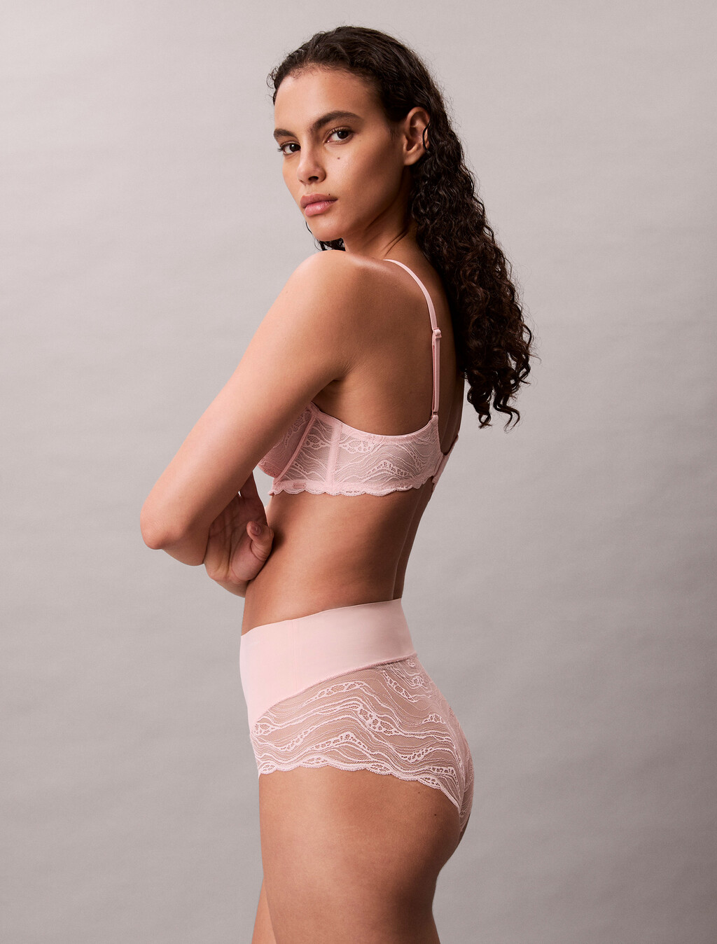 性感彈性蕾絲塑身三角內褲, Dreamscape, hi-res