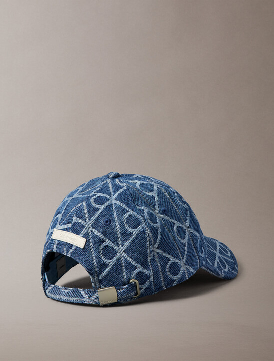 Denim Logo Jacquard Cap