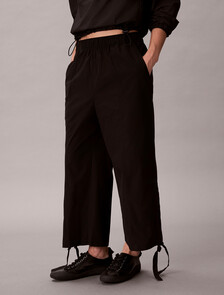 Commuter 七分工裝長褲, Black, hi-res