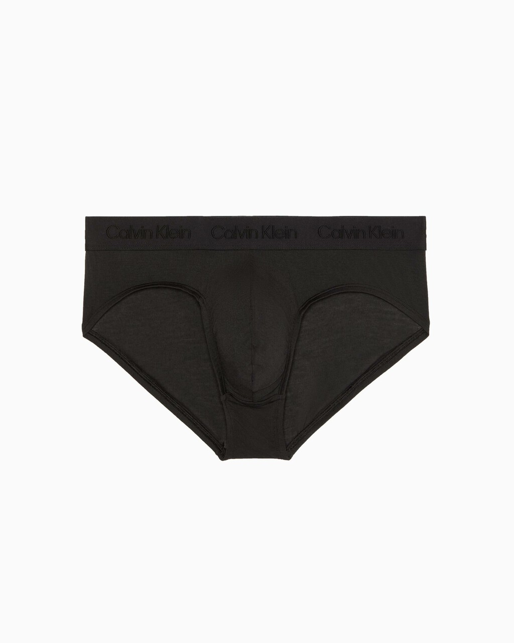 CK Black Ultra Soft Cashmere Hipster Briefs