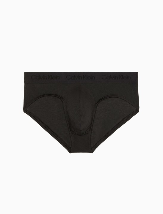 CK Black Ultra Soft Cashmere Hipster Briefs
