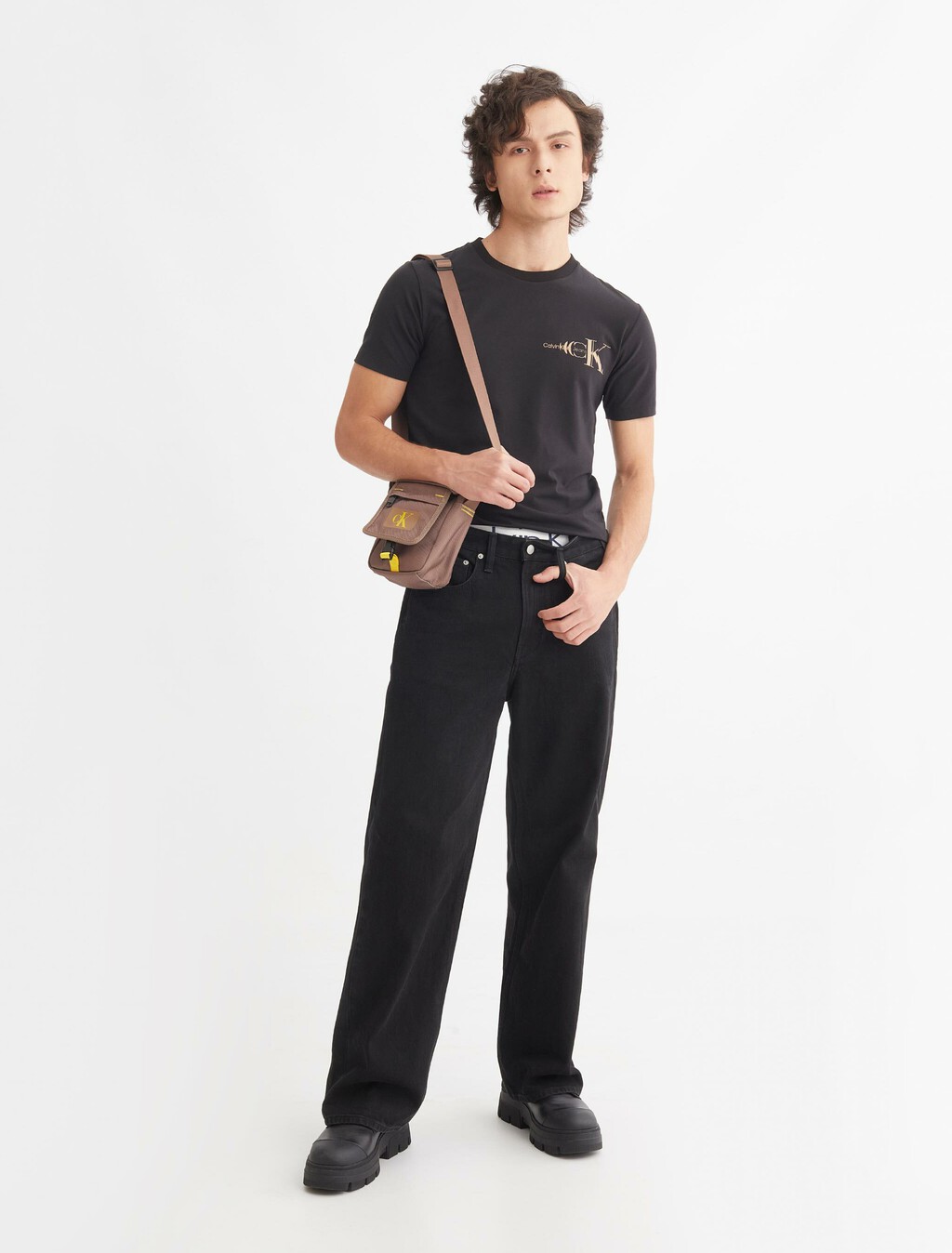 Sustainable Loose Jeans, 062 SATURAT BLK, hi-res