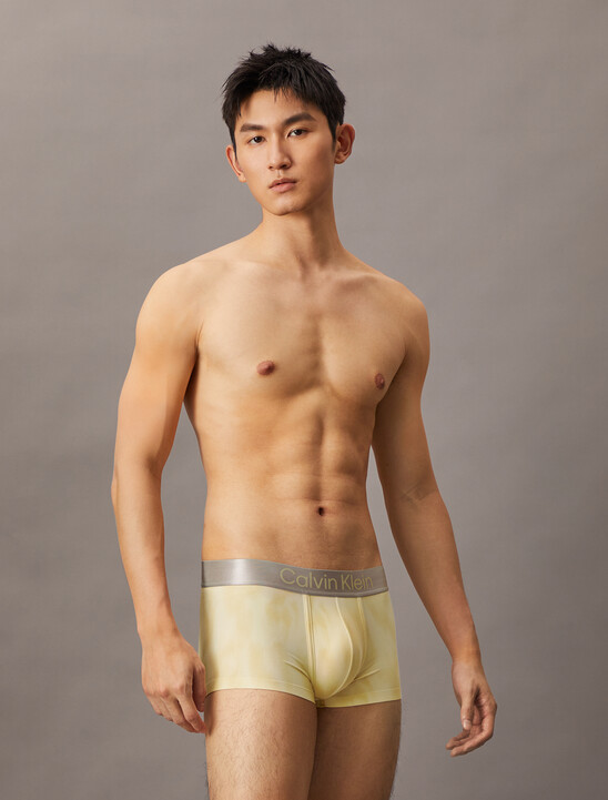 拉絨超細纖維彈性平口內褲