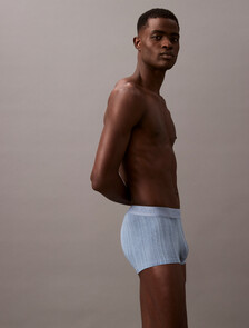 Ultra Soft Modal Trunks, TEXTURED STRIPE_FADED DENIM, hi-res