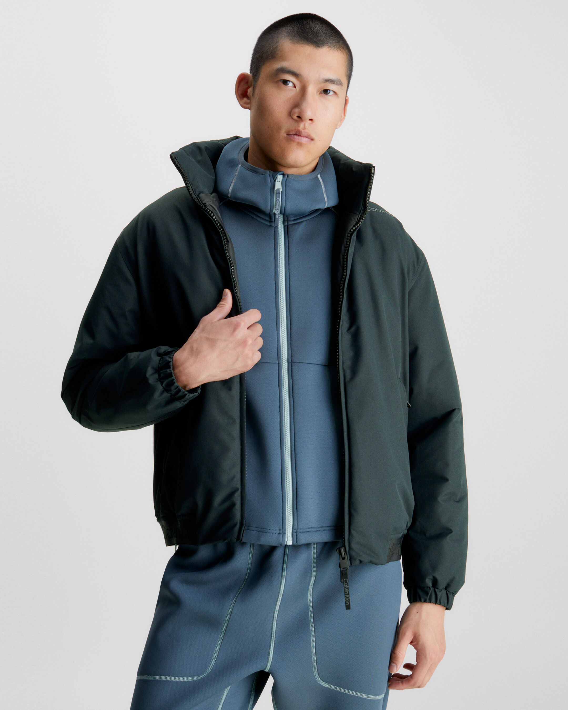 Calvin klein men's windbreaker store
