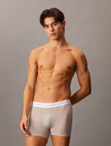 Icon Cotton Air 四角內褲, Ash, hi-res