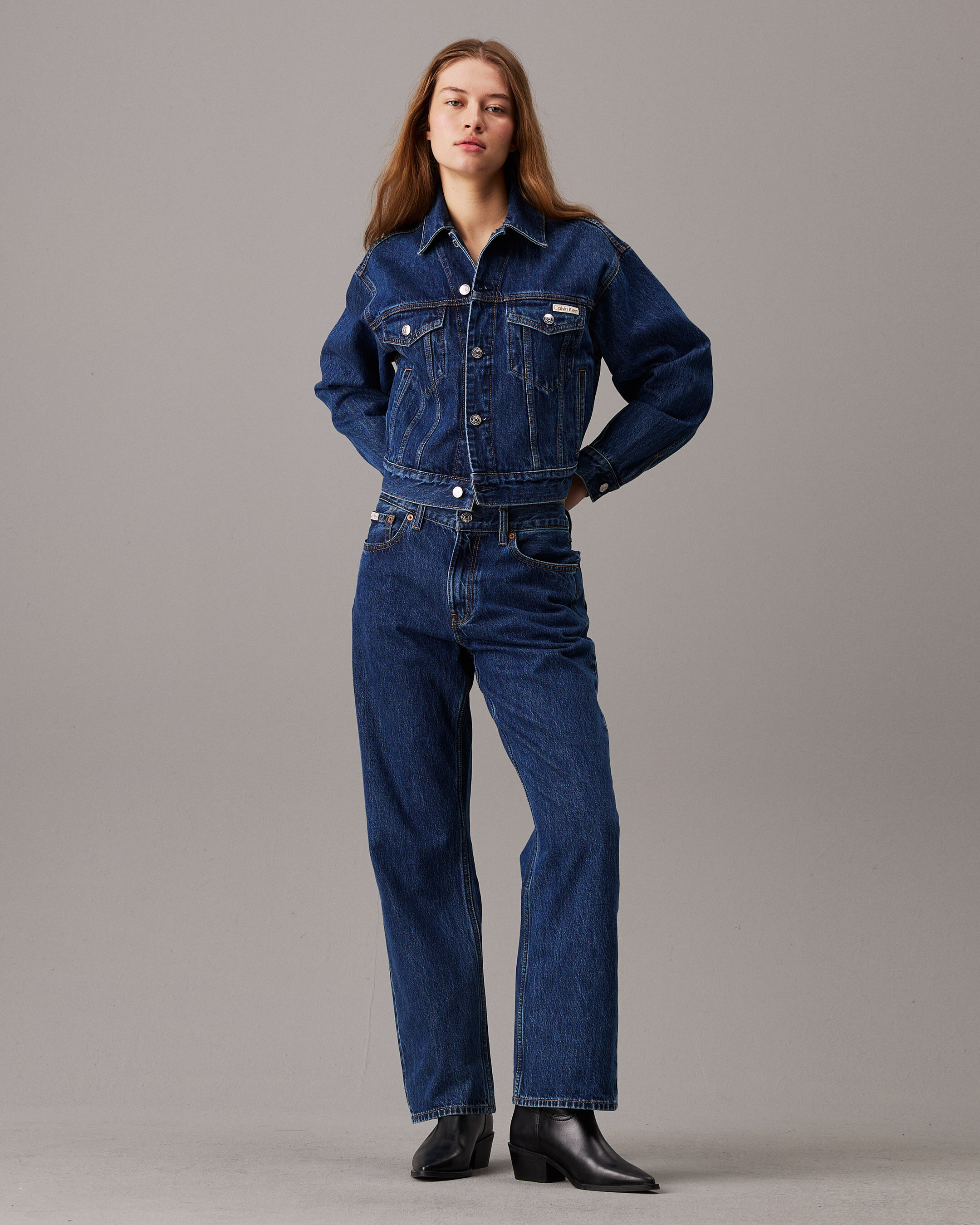 人気ブランドの 90's Straight Taiwan Klein Calvin | blue | Jeans パンツ