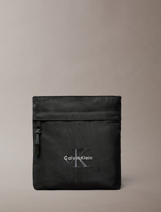 Nylon Monogram Logo Flatpack