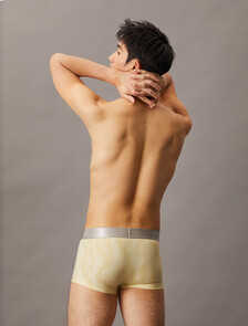 拉絨超細纖維彈性平口內褲, 18844 WOODSKIN PRINT+JASMINE, hi-res