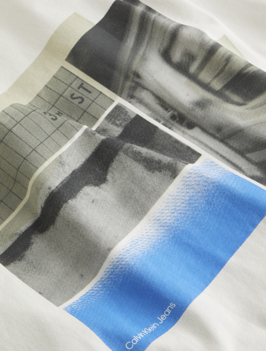 Relaxed Photo Print T-shirt, Ivory, hi-res