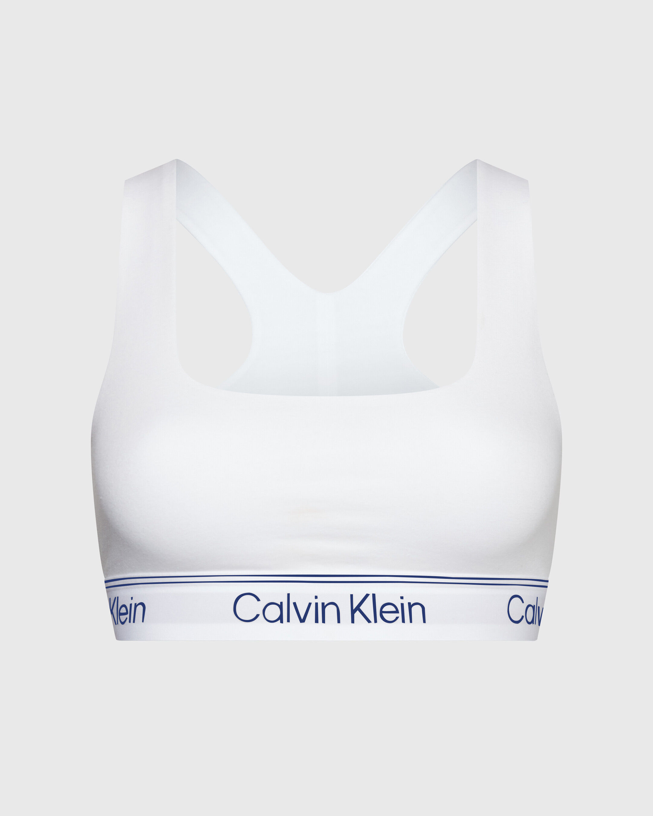 White calvin top klein bralette
