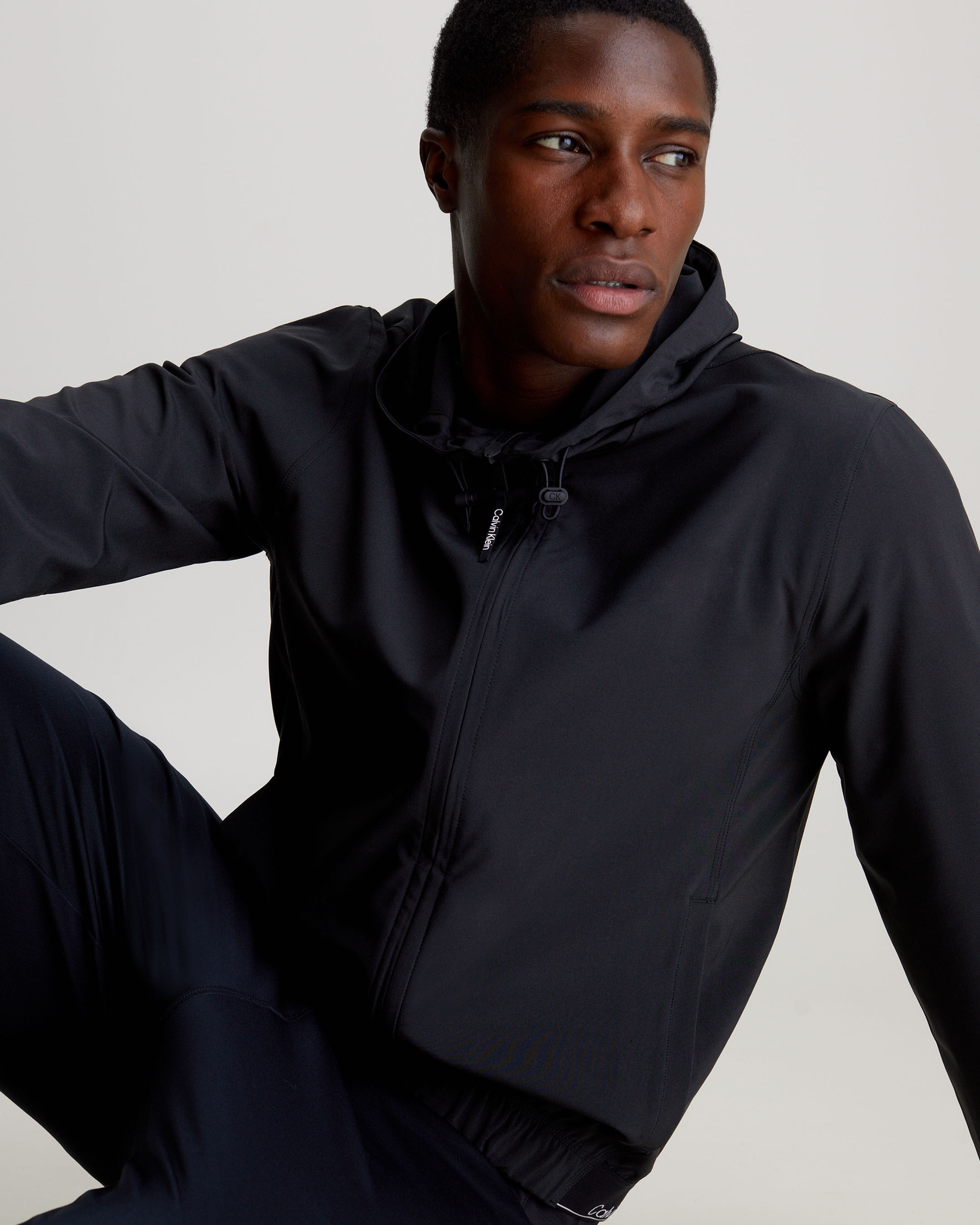 Calvin klein windbreaker top