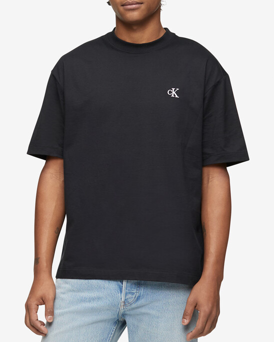 Calvin Logo Crew Neck Tee