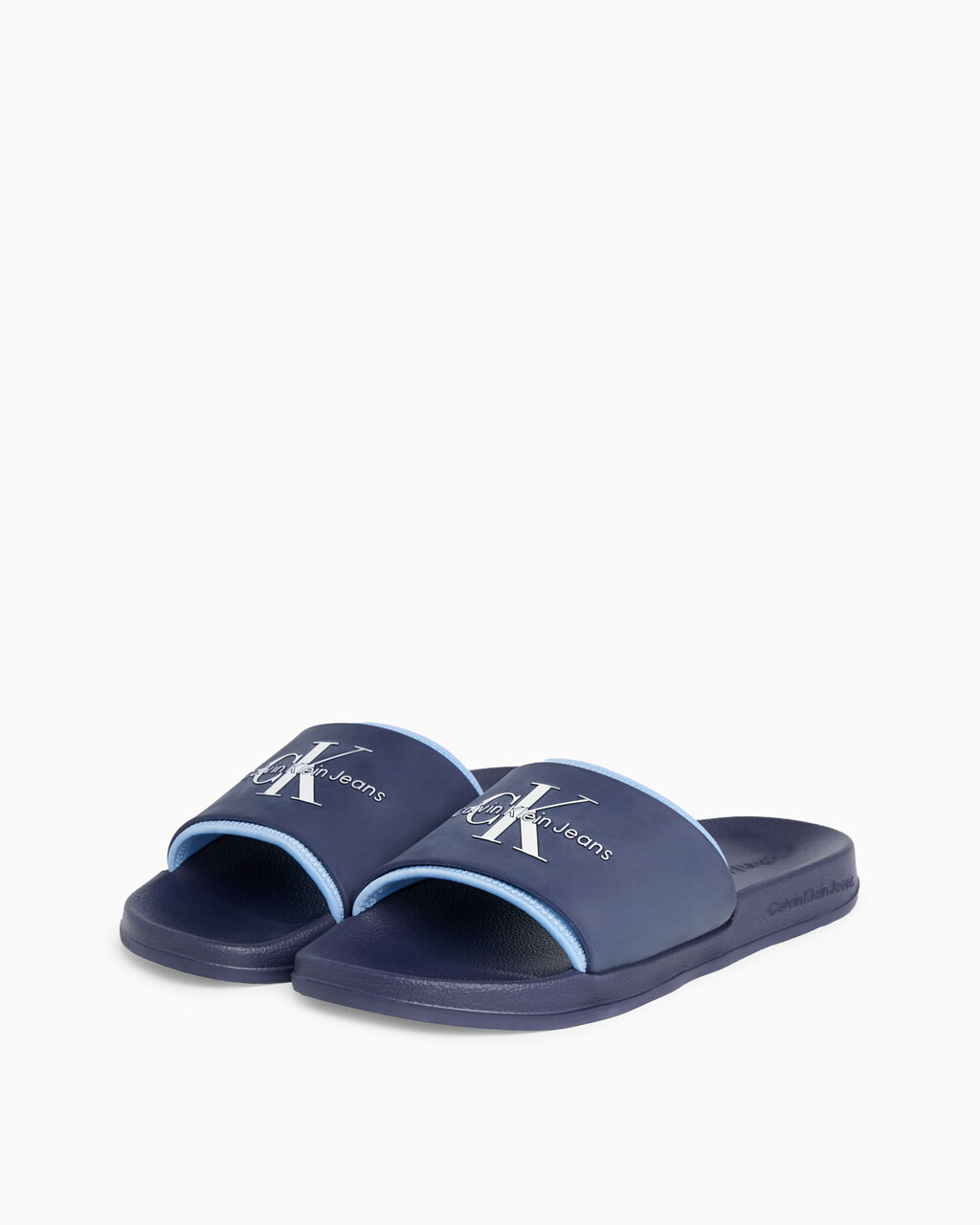 Norwich Monogram Slides | blue | Calvin Klein Taiwan