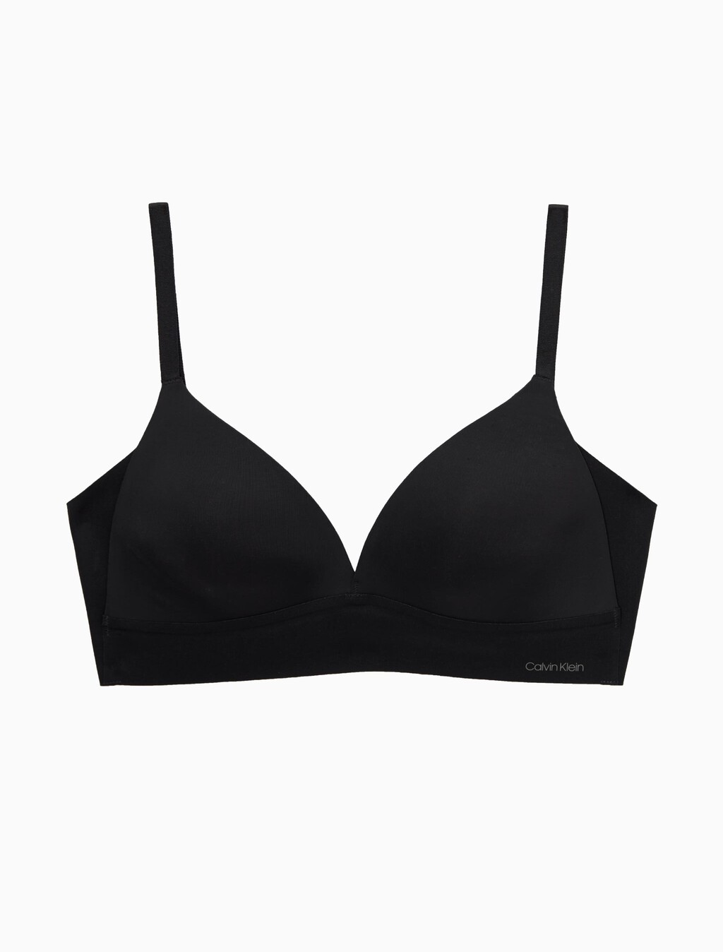 Invisibles Lightly Lined Triangle Bra, Black, hi-res