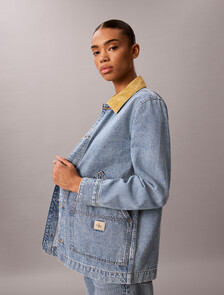 Utility Denim Jacket, TINTED APOLLO, hi-res