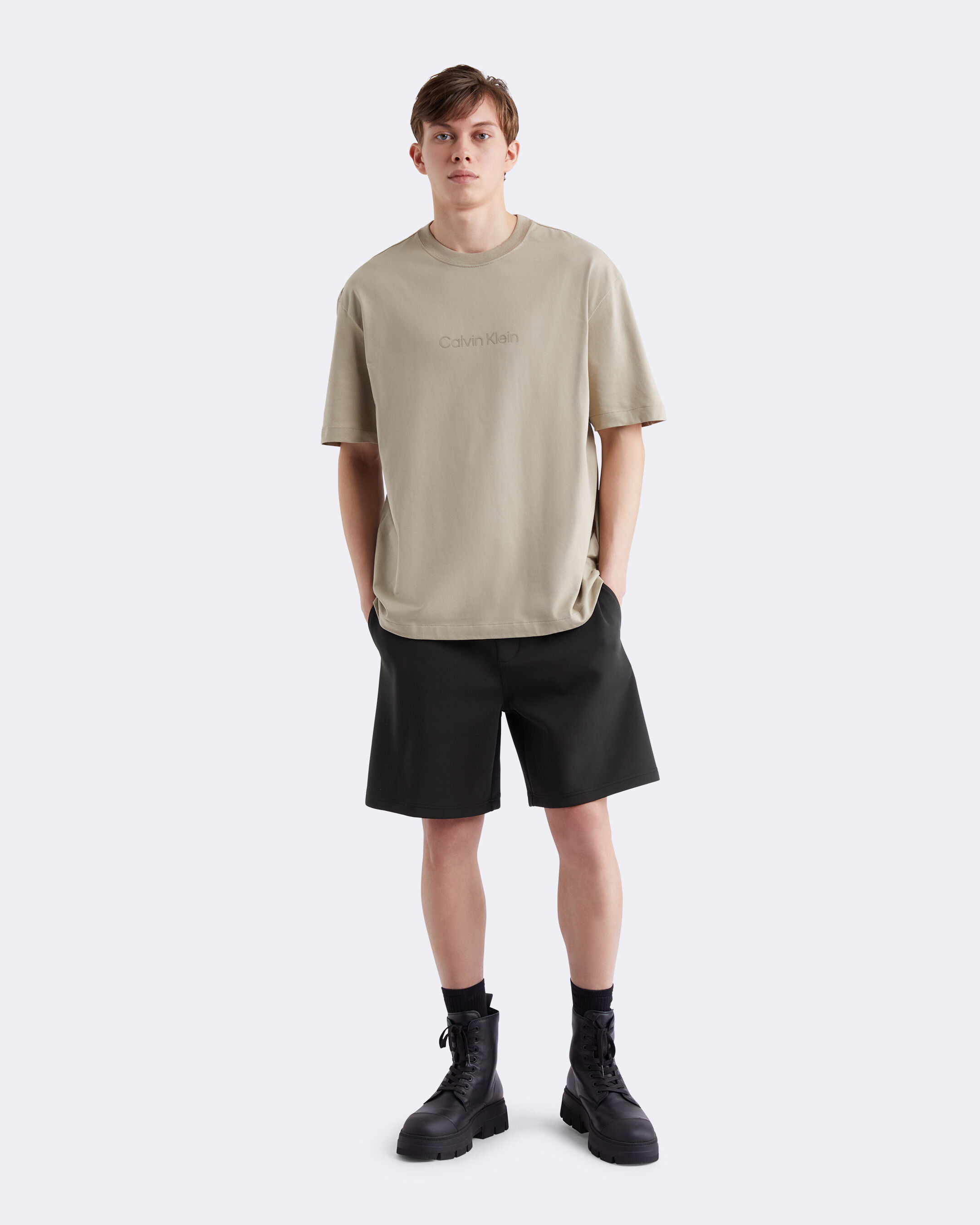 Calvin klein cheap denim shorts mens
