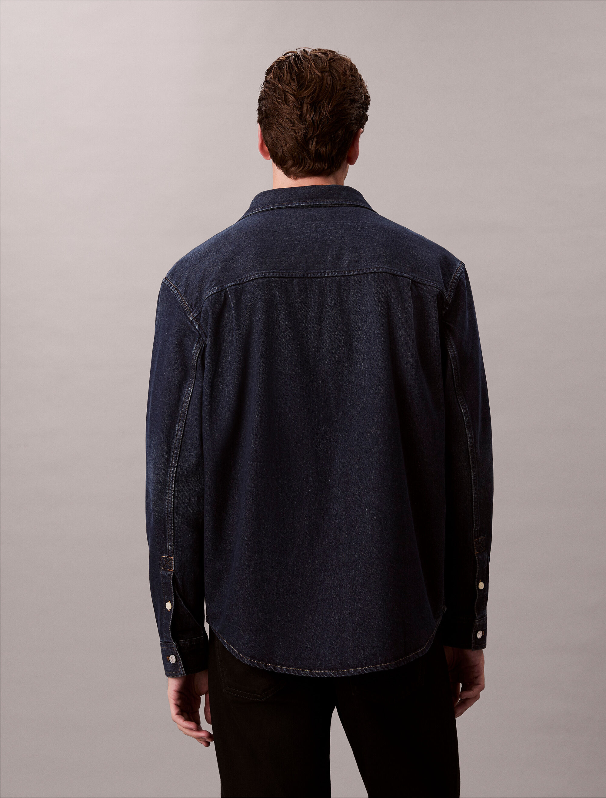 90's Denim Shirt Jacket | blue | Calvin Klein Taiwan