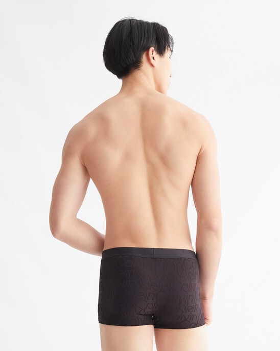 CK BLACK 提花標誌低腰平口褲