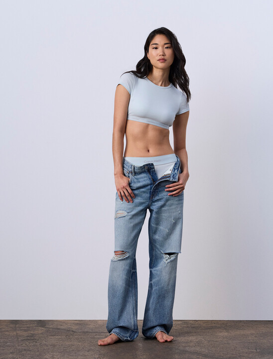 Jung Kook for Calvin Klein 經典棉質薄墊 T 恤款無鋼圈內衣