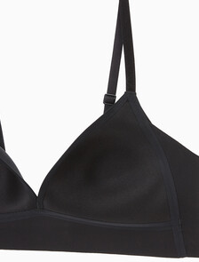 Invisibles Lightly Lined Triangle Bra, Black, hi-res