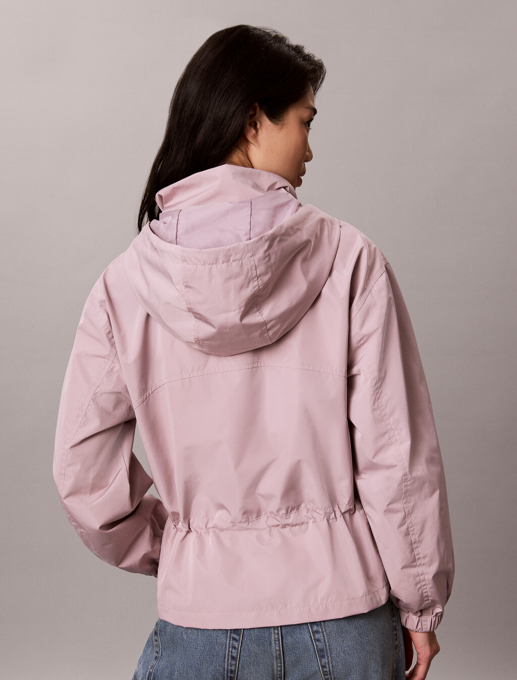 技術材質防風外套, Mauve, hi-res