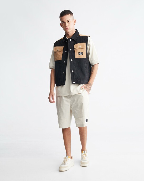 VARSITY 弧形標誌 POLO 衫
