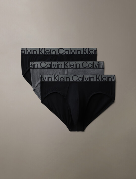 Graphite Hipster Briefs 3 Pack