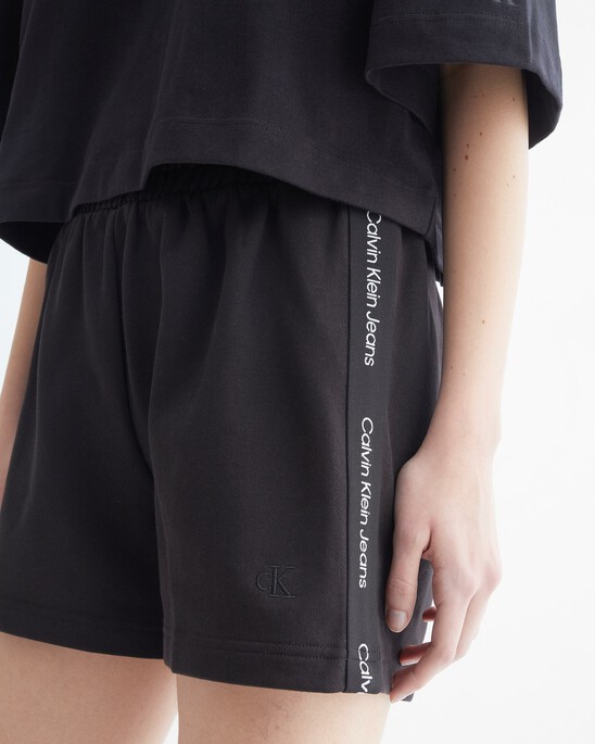 Side Logo Tape Sweatshorts