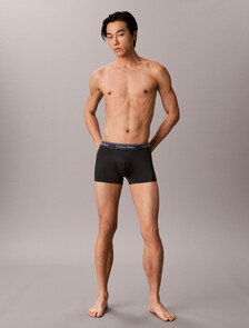 Microfiber Mesh Cooling Low Rise Trunk, Dark Sapphire, hi-res