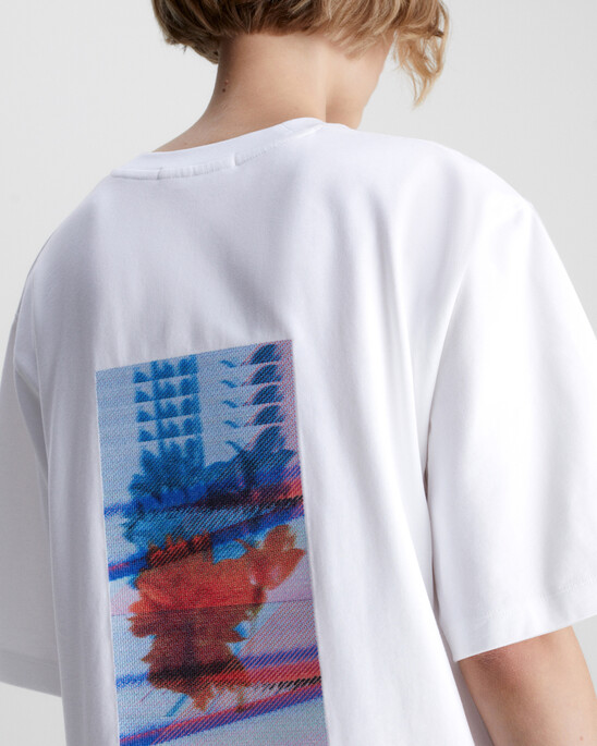 刺繡 T 恤洋裝