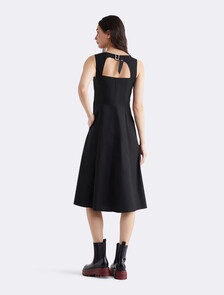 Back Buckle Maxi Dress, CK BLACK, hi-res