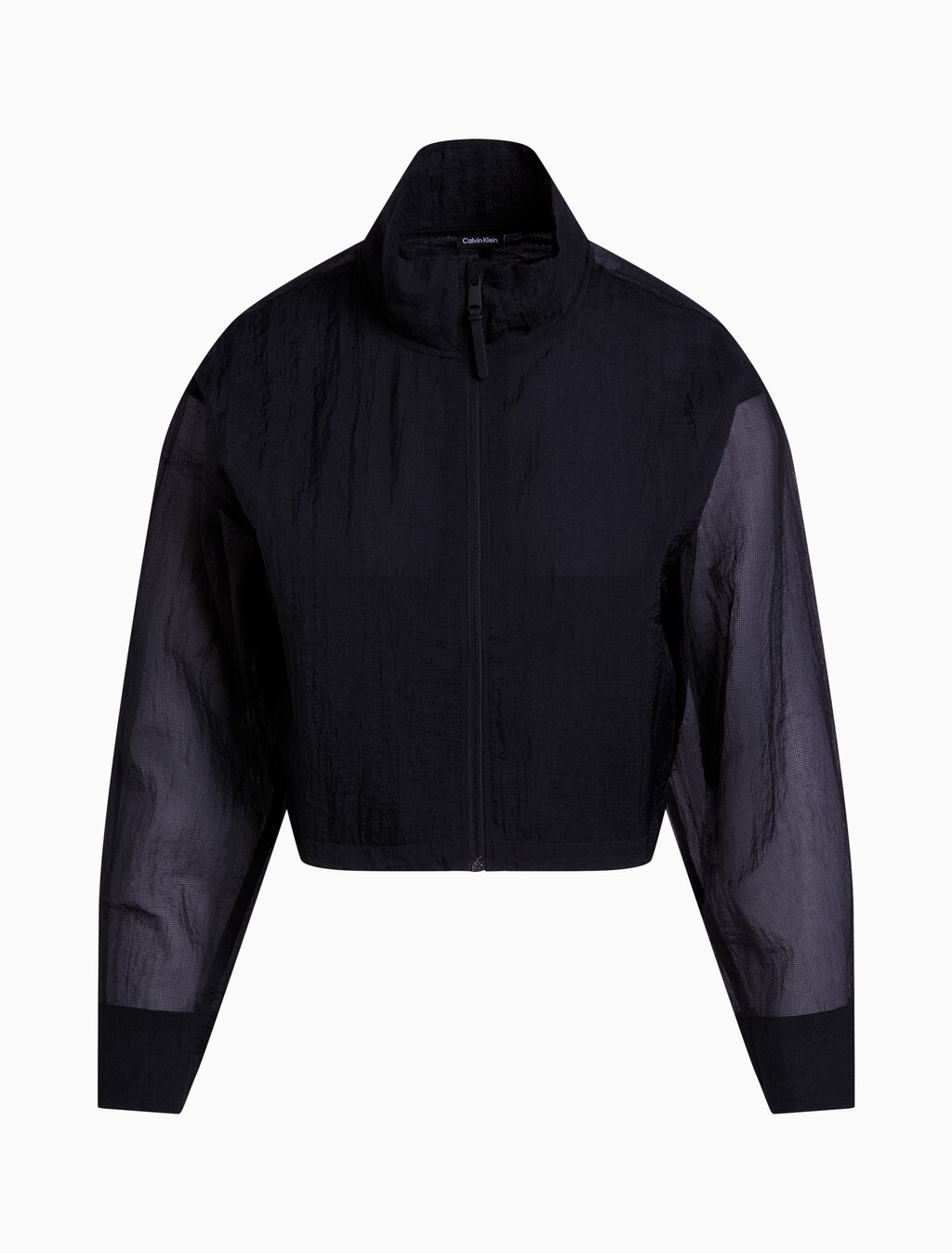 Cropped Windbreaker, BLACK BEAUTY, hi-res