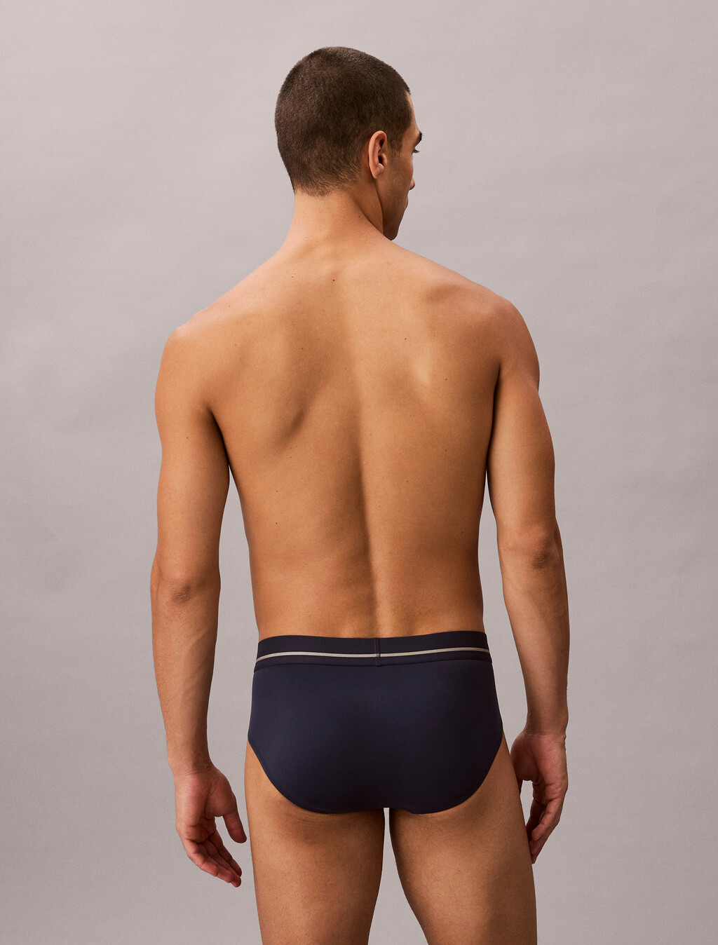 Invisibles Microfiber Mesh Hip Brief, Blue Shadow, hi-res