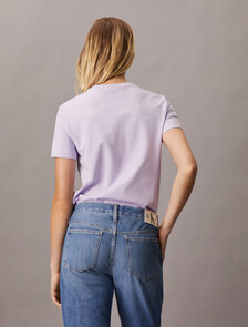 MONOGRAM TEE, Pastel Lilac, hi-res