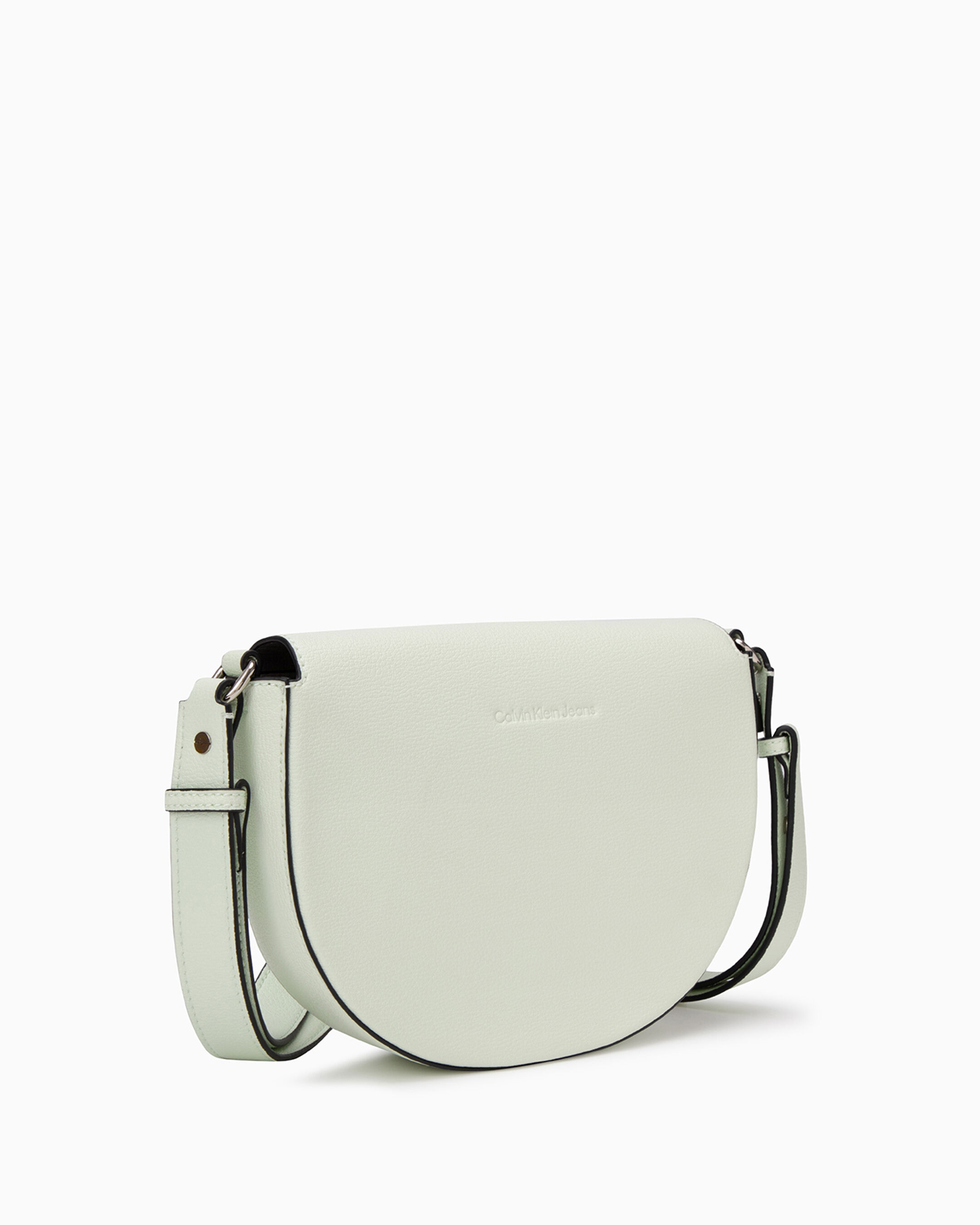 Calvin klein platinum sale label olivia shoulder bag