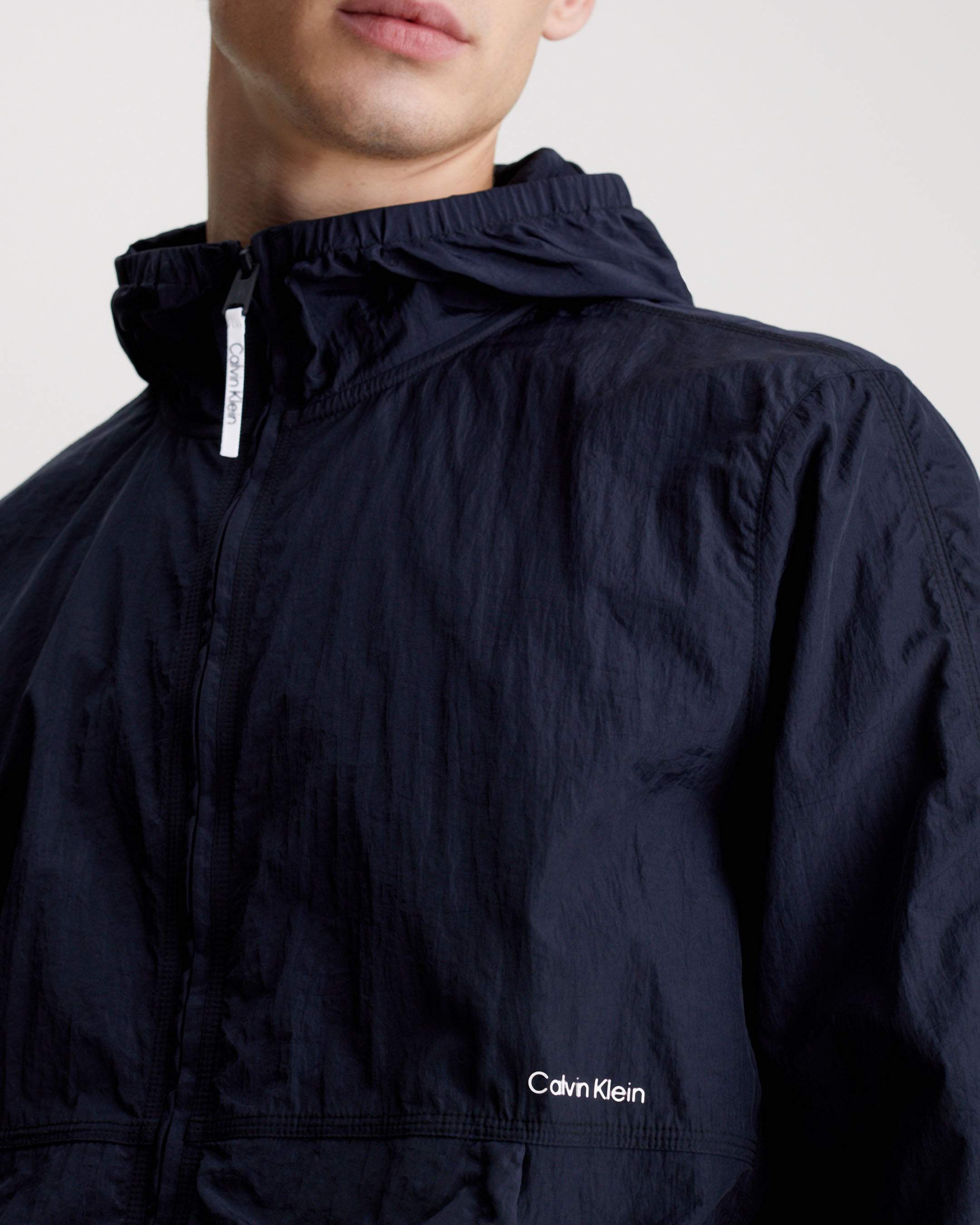 Calvin klein men's best sale windbreaker