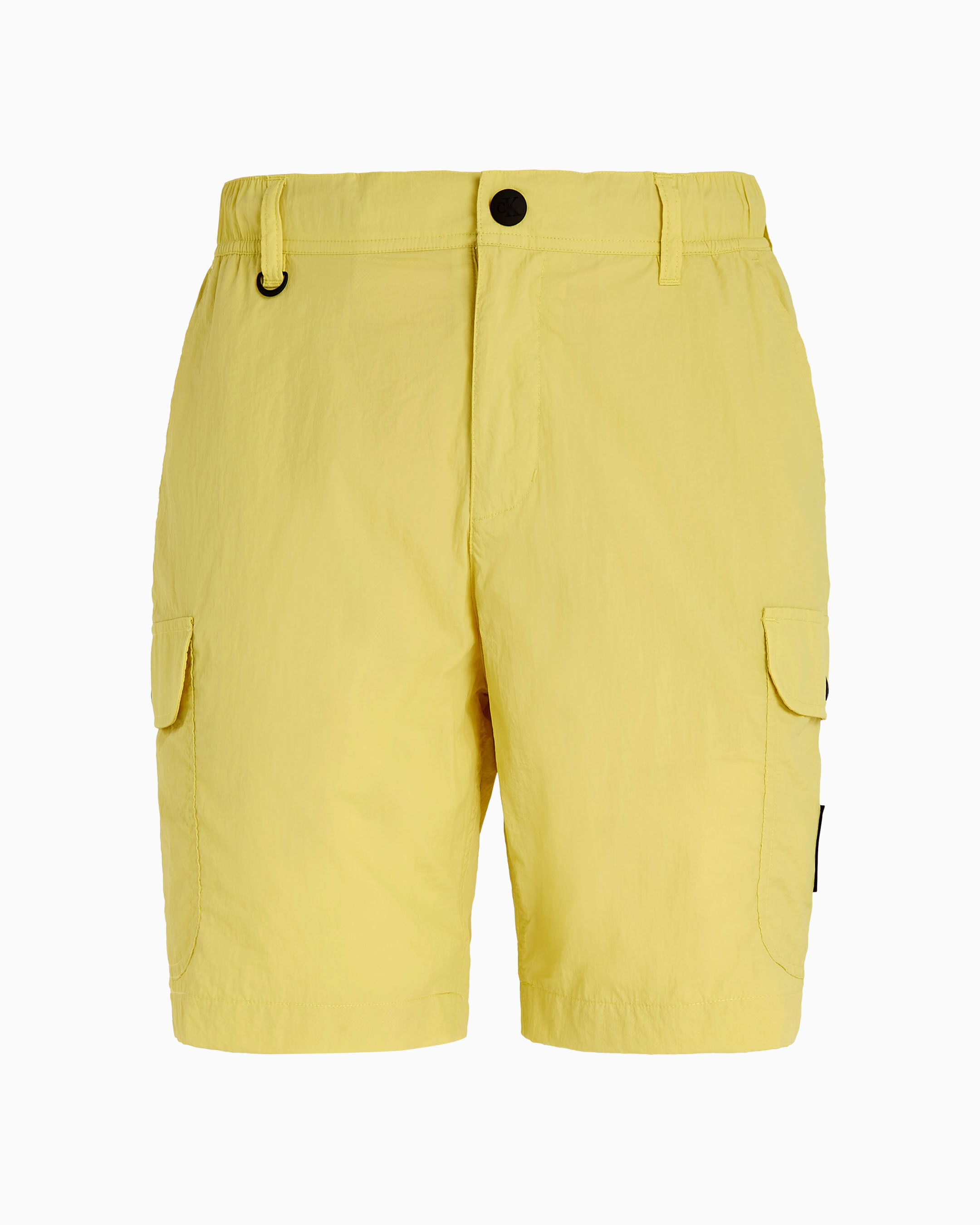 Yellow cargo shorts outlet