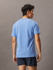3 件套組彈力棉質圓領 T 恤, BUFF PINK/BAYOU/GLACIER, hi-res
