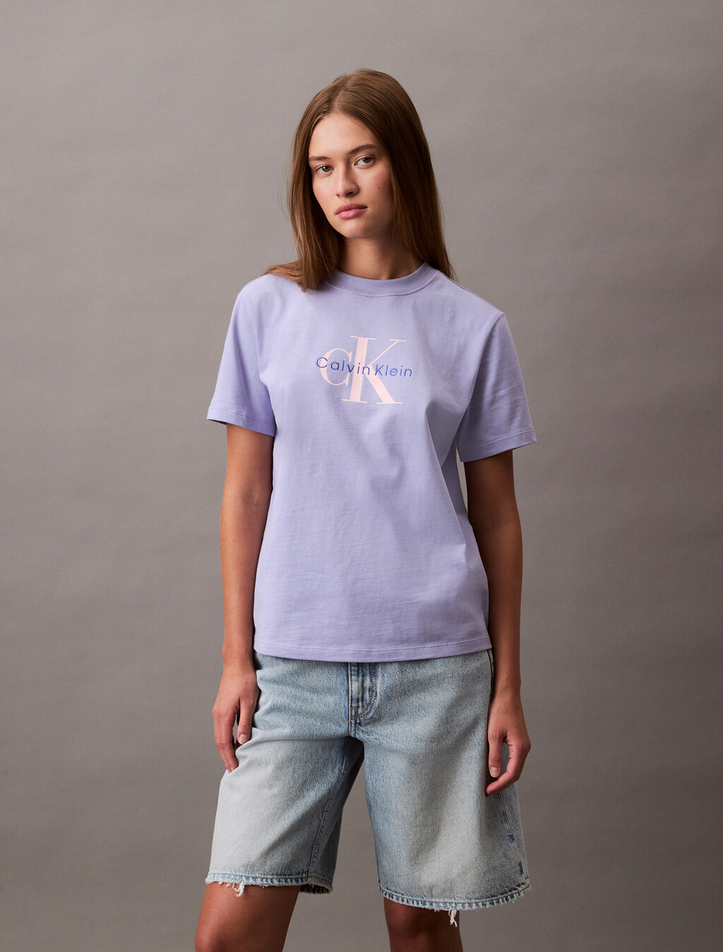 經典 Monogram 圓領 T 恤, Sweet Lavender, hi-res
