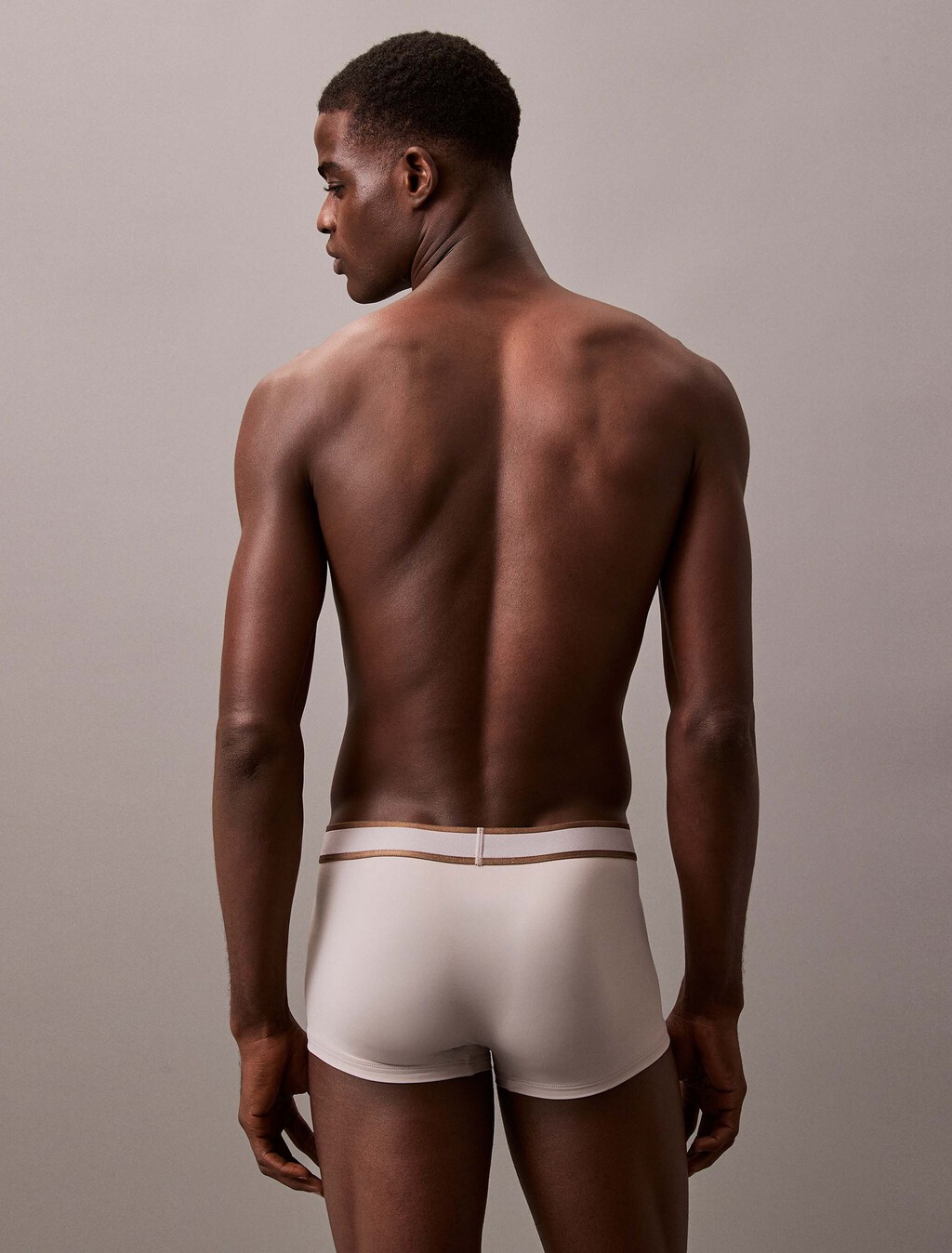 Tonal Logo Low Rise Trunk, Ash, hi-res