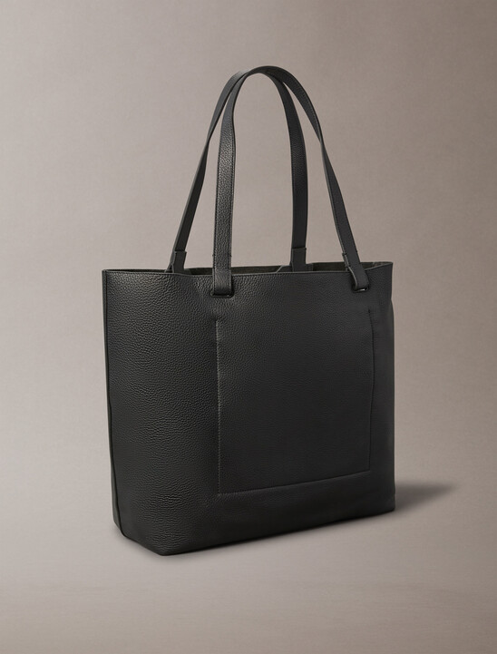 Leather Document Tote Bag