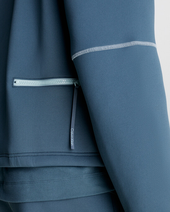 Zip Up Logo Hoodie