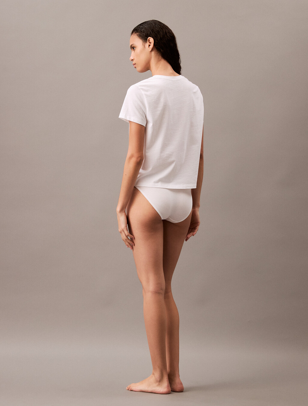 經典標誌家居 T 恤, Classic White, hi-res