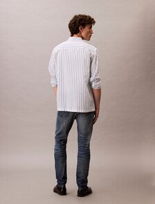 37.5 修身窄口牛仔褲, BLUE AQUARIUS, hi-res