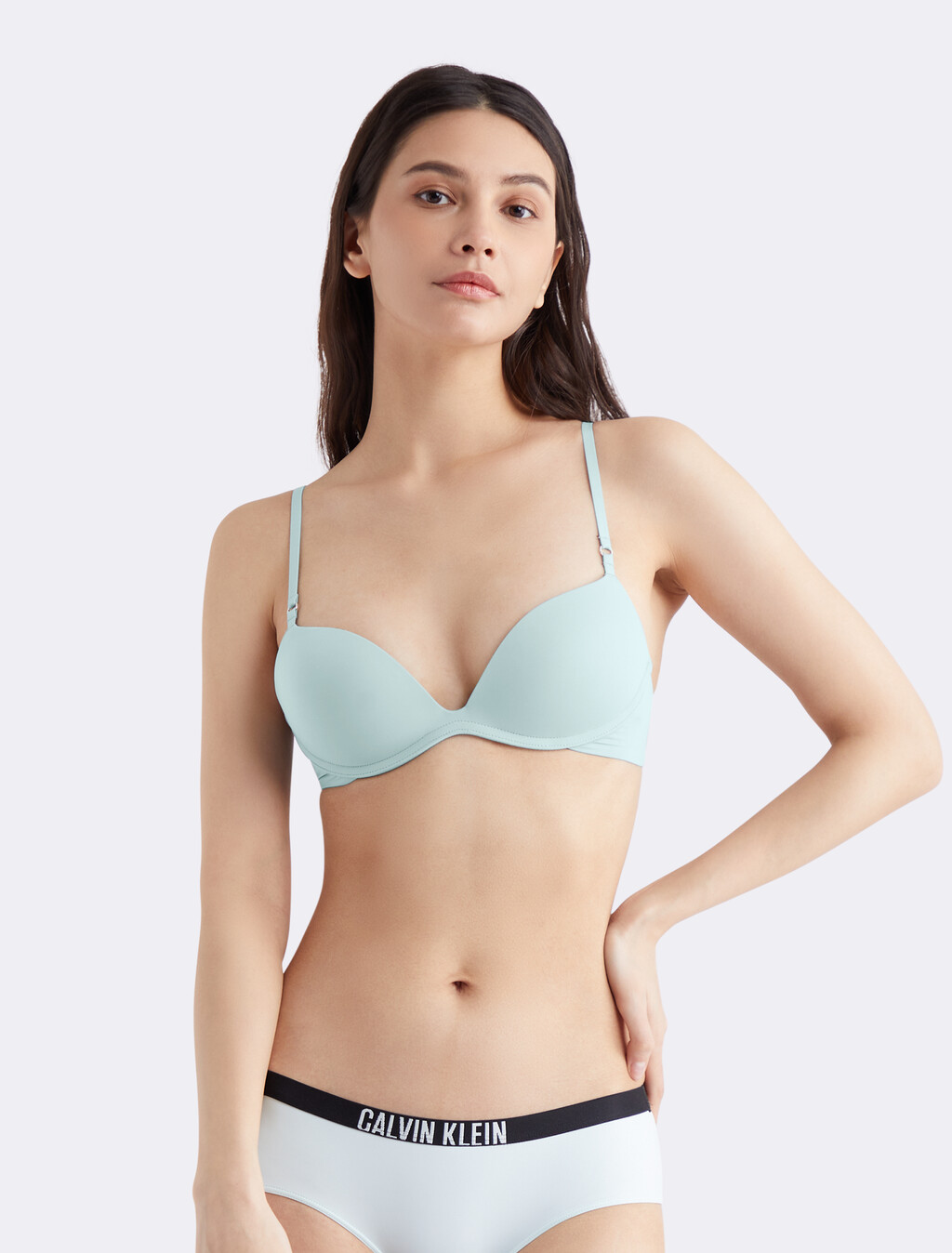 Minimalist Push Up Plunge Bra, Arona, hi-res
