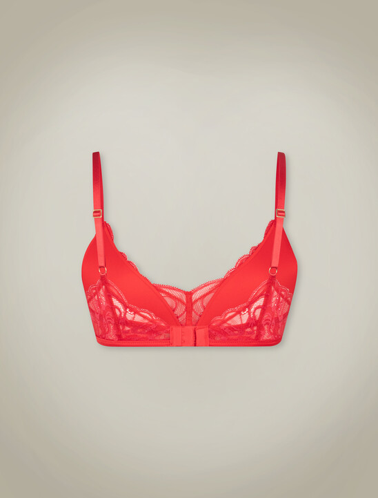 Year of the Dragon Lace Triangle Bra