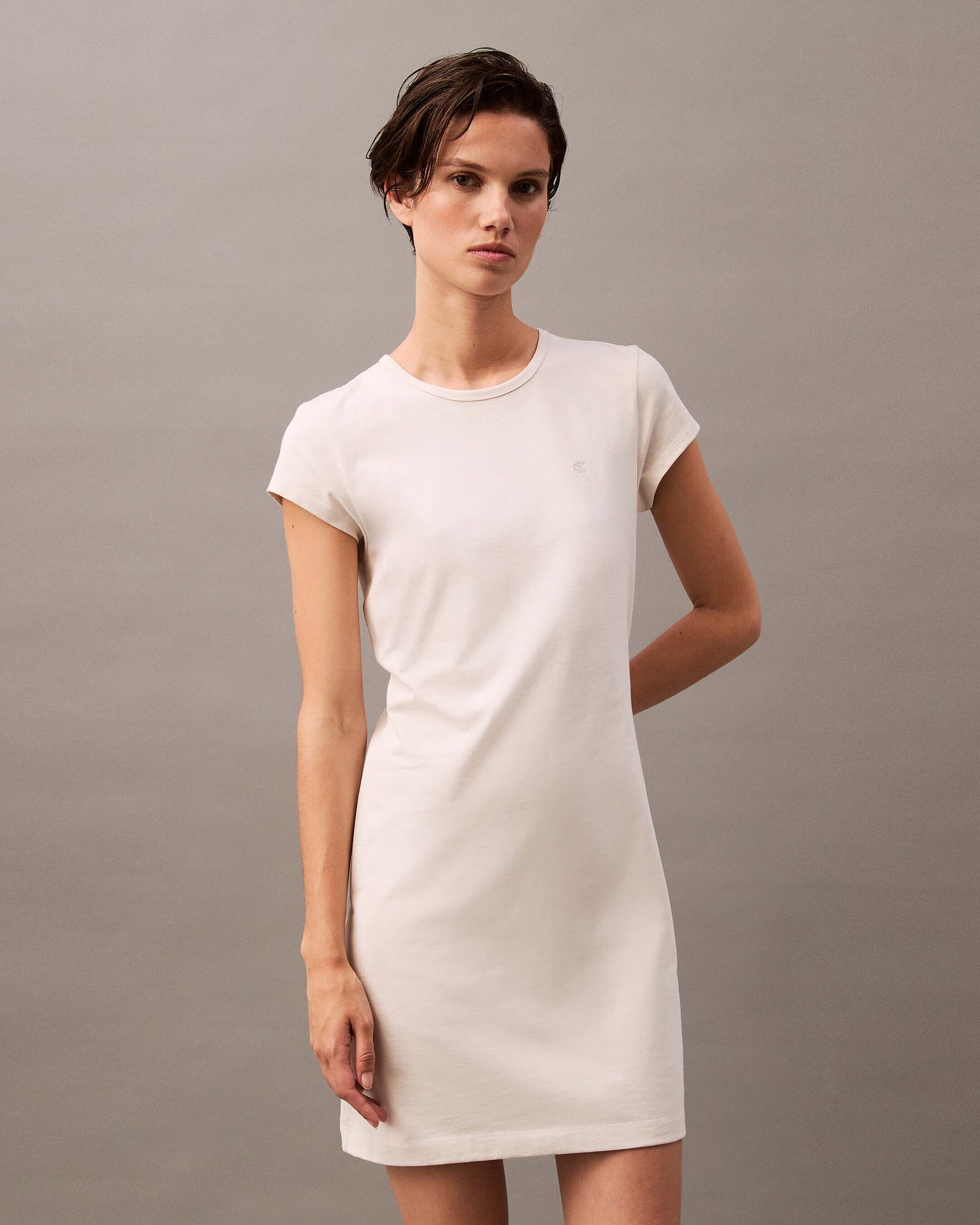 T shirt dress calvin klein sales